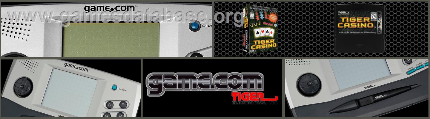 Tiger Casino - Tiger Game.com - Artwork - Marquee