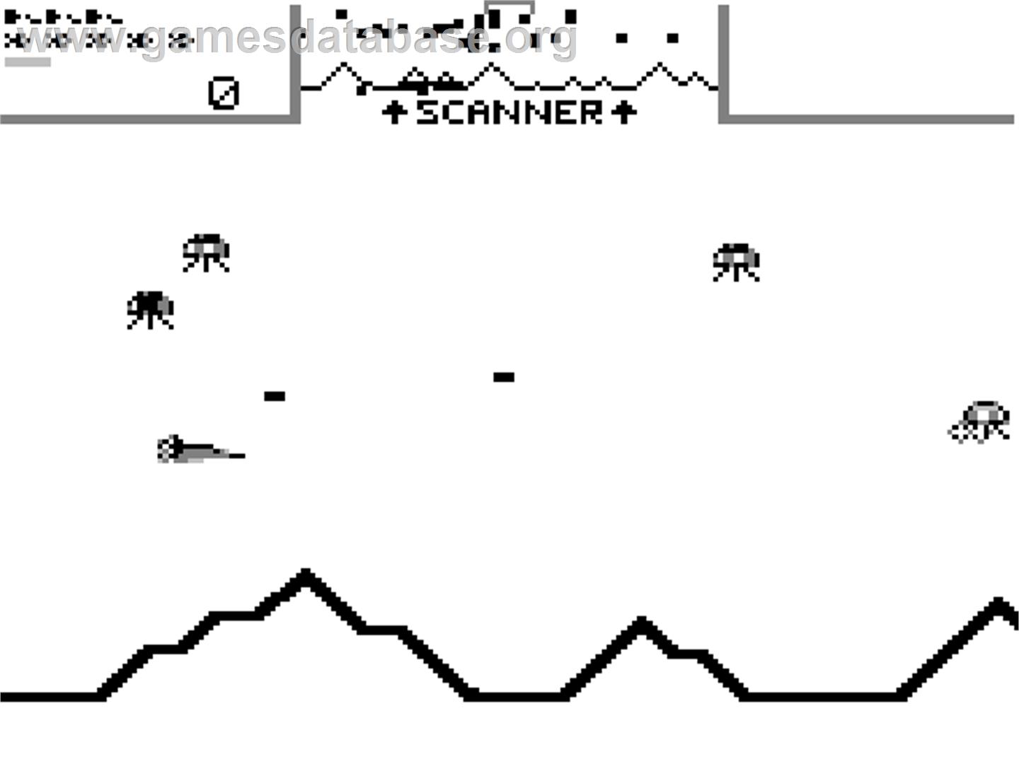 Williams Arcade Classics - Tiger Game.com - Artwork - In Game