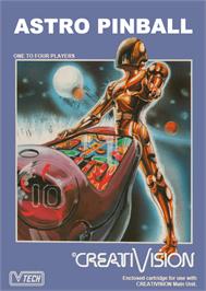 Box cover for Astro Pinball on the VTech CreatiVision.