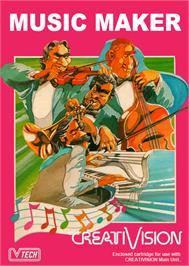 Box cover for Music Maker on the VTech CreatiVision.