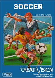 Box cover for Soccer on the VTech CreatiVision.