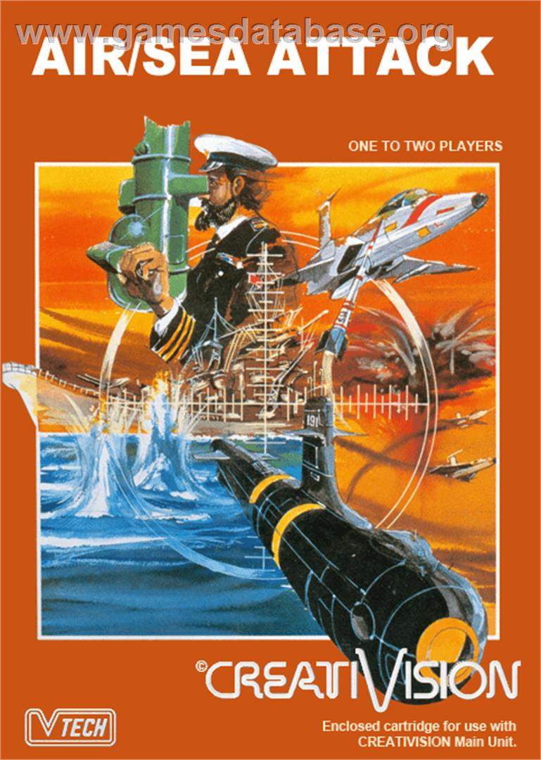 Air/Sea Attack - VTech CreatiVision - Artwork - Box
