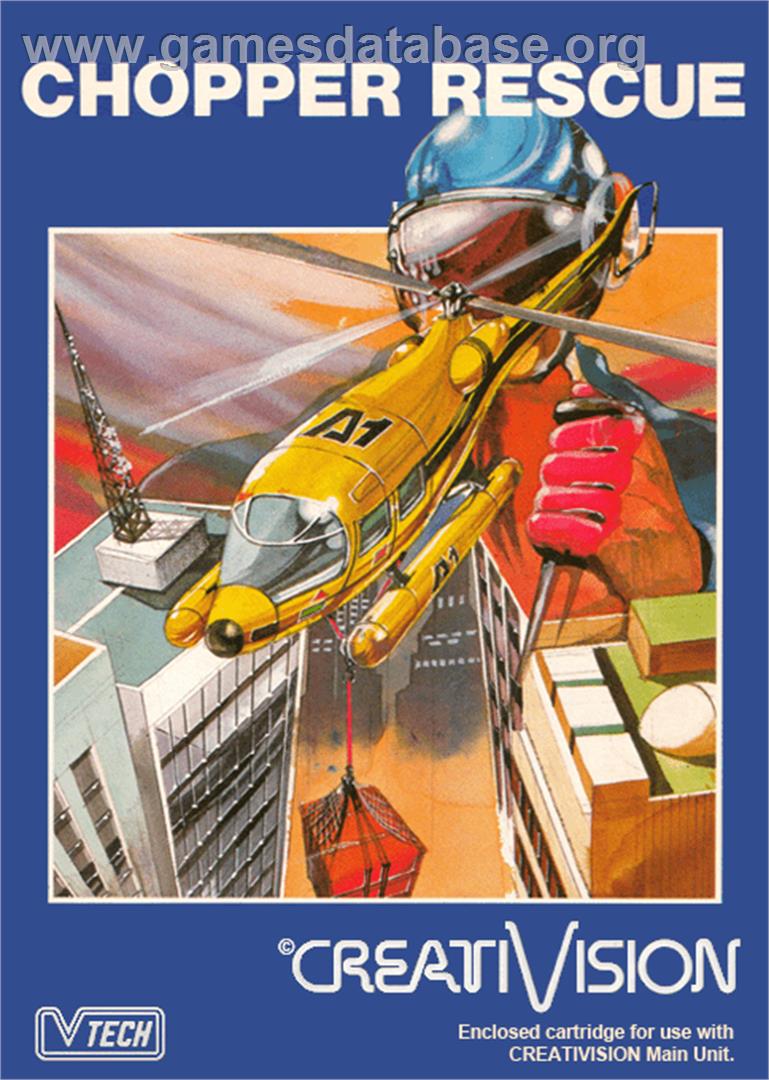 Chopper Rescue - VTech CreatiVision - Artwork - Box