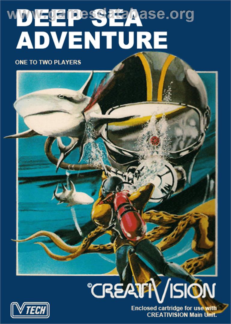 Deep Sea Adventure - VTech CreatiVision - Artwork - Box
