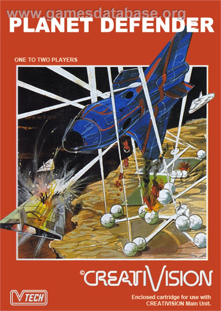Planet Defender - VTech CreatiVision - Artwork - Box