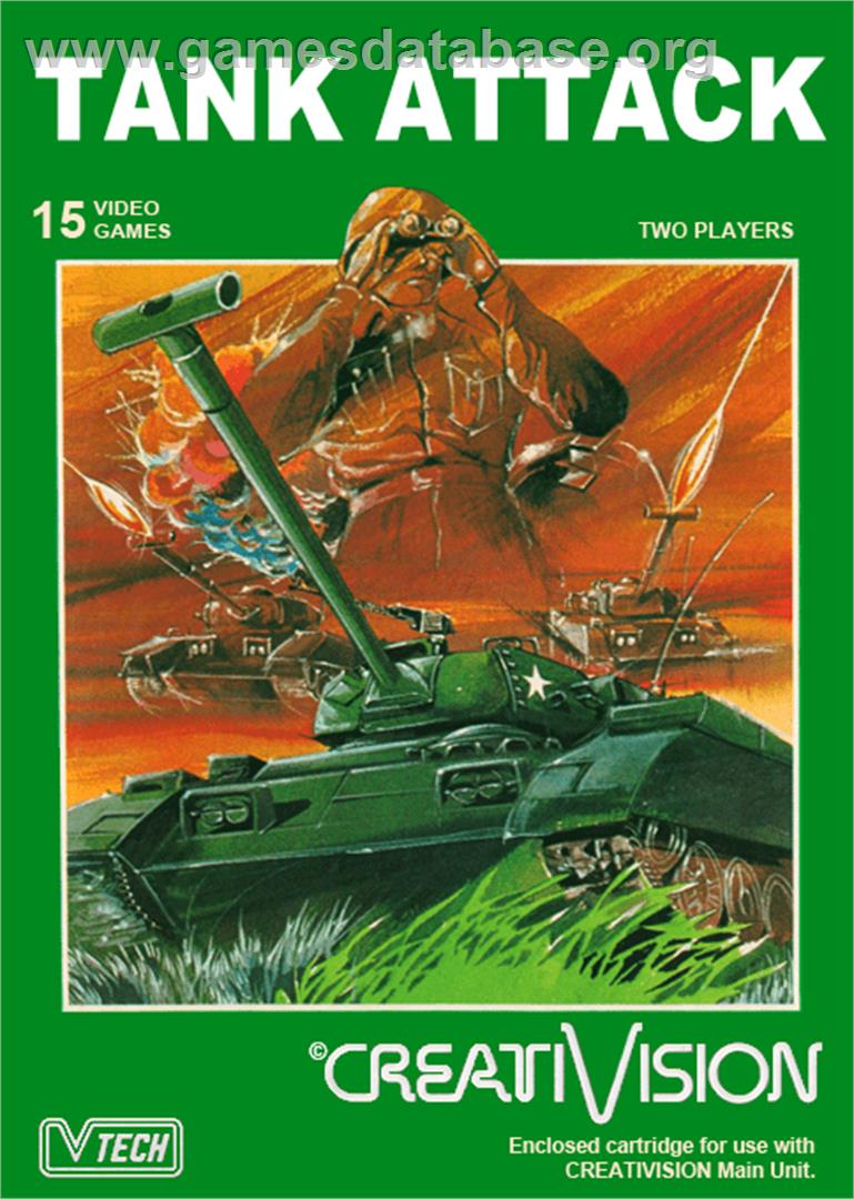 Tank Attack - VTech CreatiVision - Artwork - Box