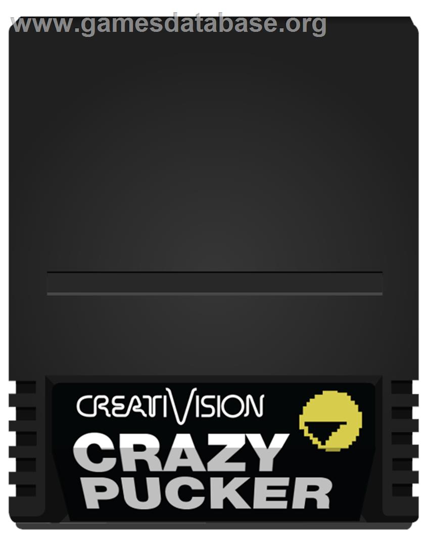 Crazy Pucker - VTech CreatiVision - Artwork - Cartridge