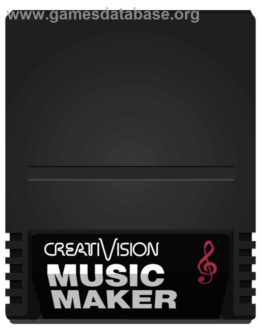 Music Maker - VTech CreatiVision - Artwork - Cartridge