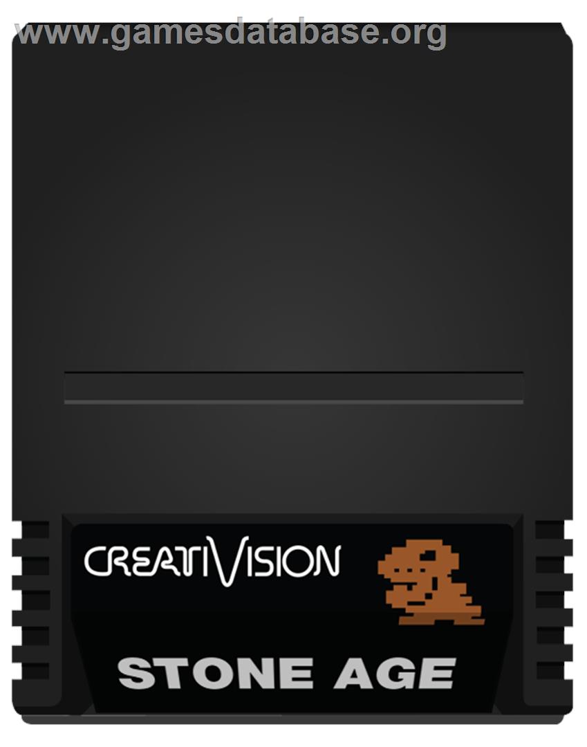 Stone Age - VTech CreatiVision - Artwork - Cartridge
