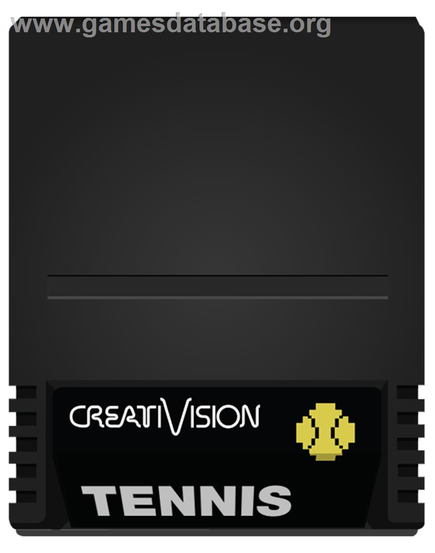 Tennis - VTech CreatiVision - Artwork - Cartridge