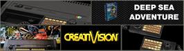 Arcade Cabinet Marquee for Deep Sea Adventure.