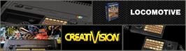Arcade Cabinet Marquee for Locomotive.