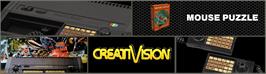 Arcade Cabinet Marquee for Mouse Puzzle.