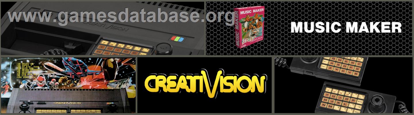 Music Maker - VTech CreatiVision - Artwork - Marquee