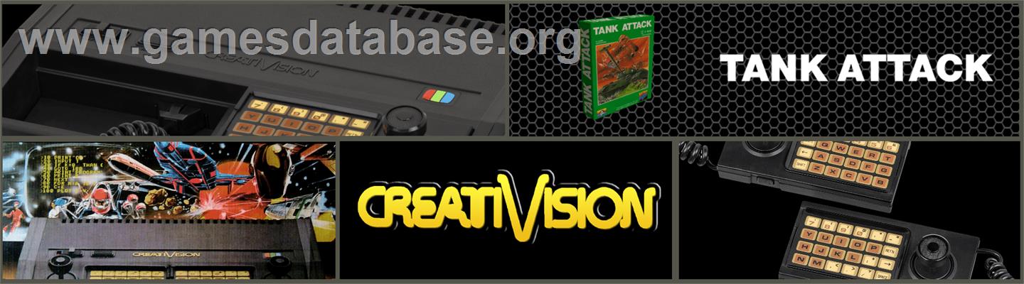 Tank Attack - VTech CreatiVision - Artwork - Marquee