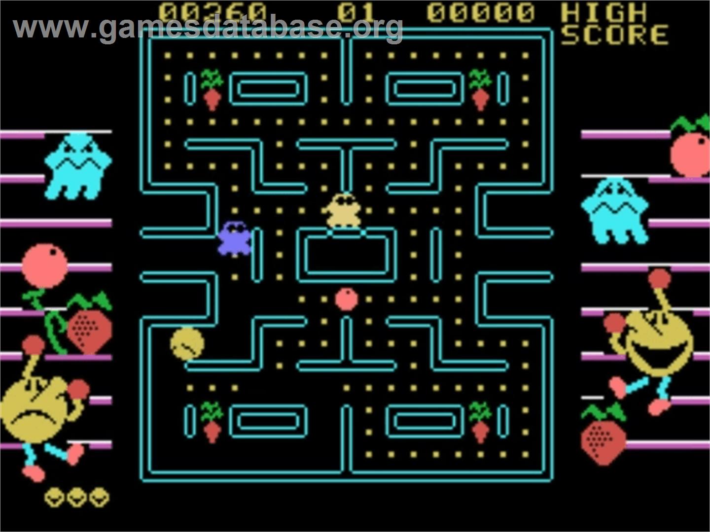Crazy Pucker - VTech CreatiVision - Artwork - In Game