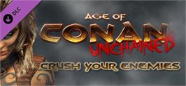 Banner artwork for Age of Conan: Unchained  Crush Your Enemies Pack.