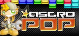 Banner artwork for AstroPop Deluxe.