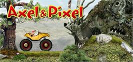 Banner artwork for Axel & Pixel.