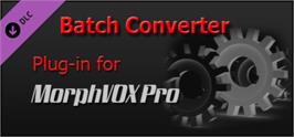 Banner artwork for Batch Converter Plugin.