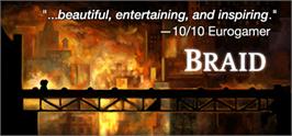 Banner artwork for Braid.