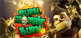 Banner artwork for Burn Zombie Burn!.