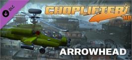 Banner artwork for Choplifter HD - Arrowhead Chopper.