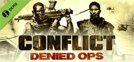 Banner artwork for Conflict: Denied Ops.