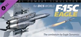 Banner artwork for F-15C: DCS Flaming Cliffs DLC.
