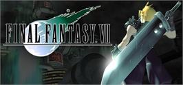 Banner artwork for FINAL FANTASY VII.