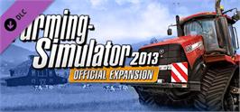 Banner artwork for Farming Simulator 2013 - Official Expansion (Titanium).