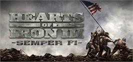 Banner artwork for Hearts of Iron III: Semper Fi.