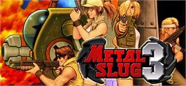 Banner artwork for METAL SLUG 3.