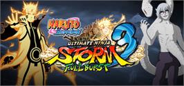 Banner artwork for NARUTO SHIPPUDEN: Ultimate Ninja STORM 3 Full Burst.