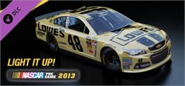 Banner artwork for NASCAR: The Game 2013 - Light It Up!.