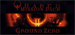 Banner artwork for QUAKE II Mission Pack: Ground Zero.