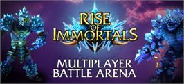 Banner artwork for Rise of Immortals.
