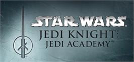 Banner artwork for Star Wars Jedi Knight: Jedi Academy.