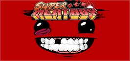 Banner artwork for Super Meat Boy.