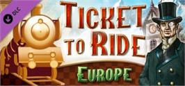 Banner artwork for Ticket to Ride Europe DLC.