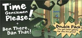Banner artwork for Time Gentlemen, Please! and Ben There, Dan That! Special Edition  Double Pack.