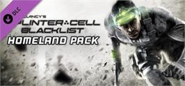 Banner artwork for Tom Clancy's Splinter Cell Blacklist - Homeland DLC.