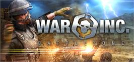 Banner artwork for War Inc. Battlezone.