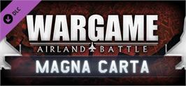 Banner artwork for Wargame: AirLand Battle - Magna Carta DLC.
