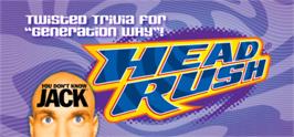 Banner artwork for YOU DON'T KNOW JACK HEADRUSH.