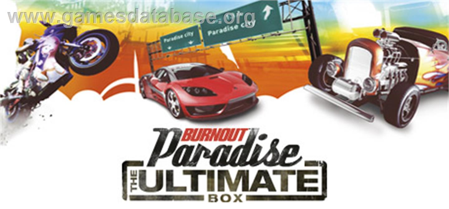 Burnout Paradise: The Ultimate Box - Valve Steam - Artwork - Banner