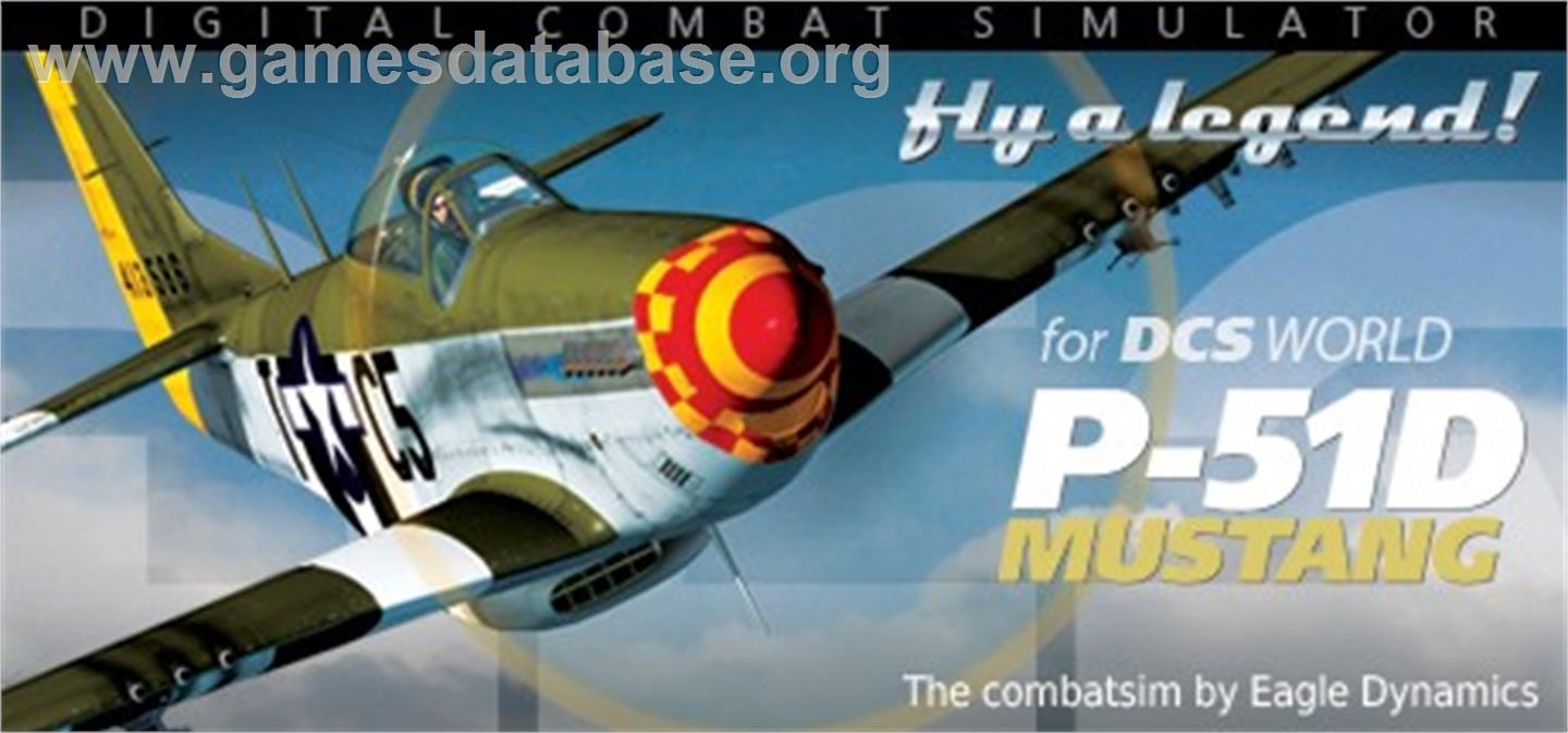 DCS: P-51D Mustang - Valve Steam - Artwork - Banner