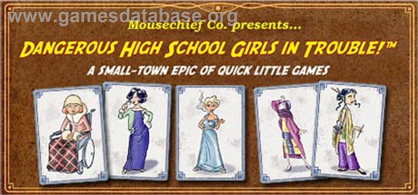Dangerous High School Girls in Trouble! - Valve Steam - Artwork - Banner