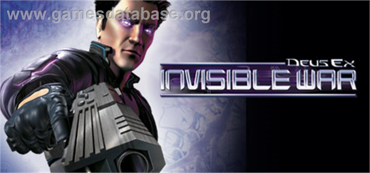 Deus Ex: Invisible War - Valve Steam - Artwork - Banner