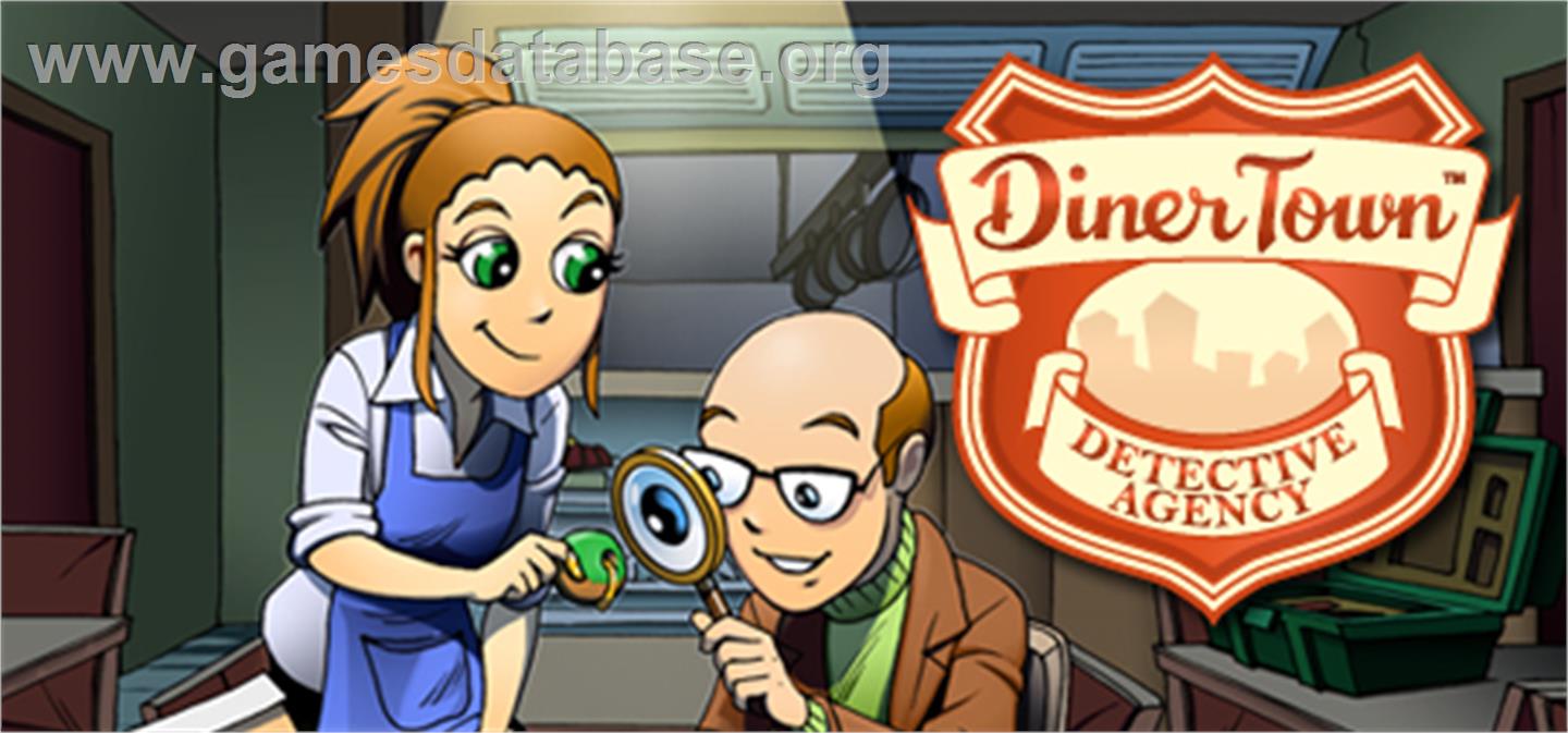 DinerTown Detective Agency - Valve Steam - Artwork - Banner